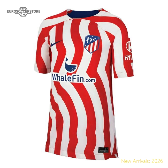 Atletico Madrid Spanish Football R De Jersey Performance Fabric