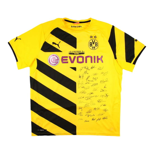 2014-15 Borussia Dortmund Home Vintage Shirt (XL) (XL) (Very good)
