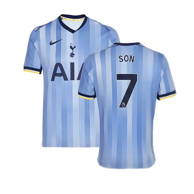 Match Quality Spurs Tottenham Hotspur Away Shirt Son #7 2025-2026 ...