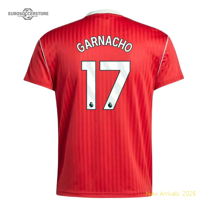 Exceptional Manchester United Terrace Icons Shirt (red) (garnacho 17)