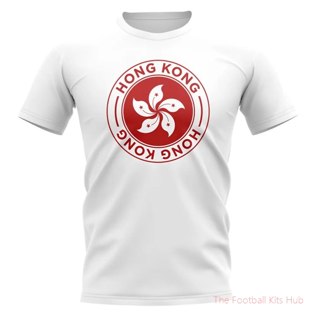 Hong Kong Football Badge T-Shirt (White)
