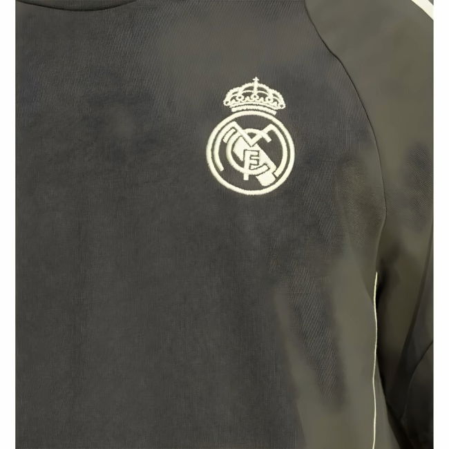 2025-2026 Real Madrid Training Tee (Utility Grey)