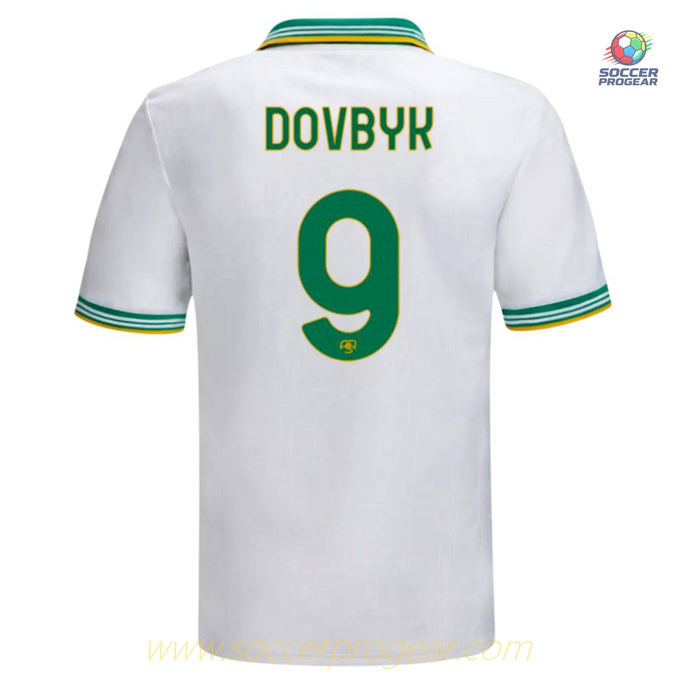 AS Roma Third Children Soccer Uniform Team Jersey 2025-2026 Season Dovbyk