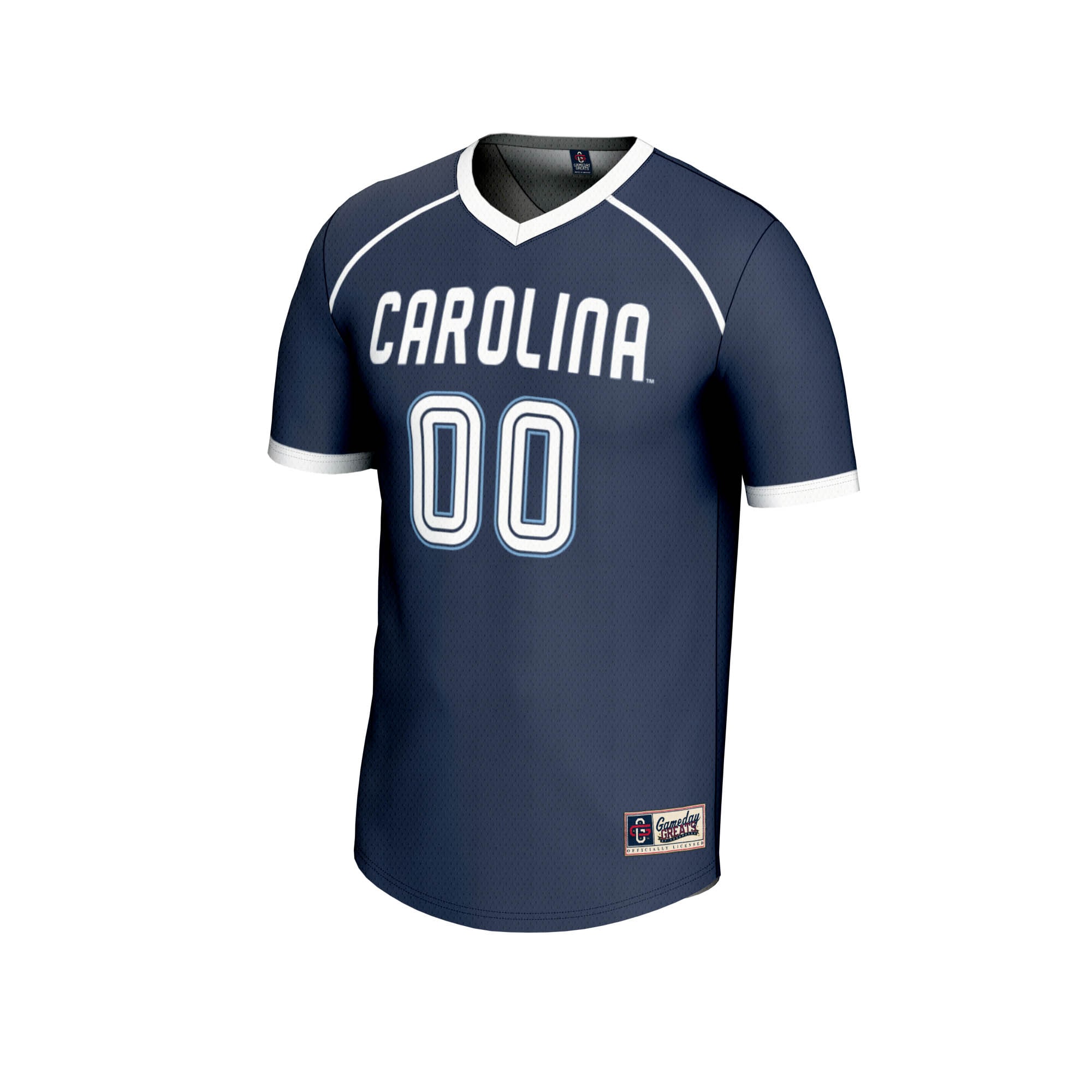 [NJP] North Carolina Tar Heels GameDay Greats Unisex NIL Pick-A-Player Women's Lacrosse Lightweight Jersey - Navy