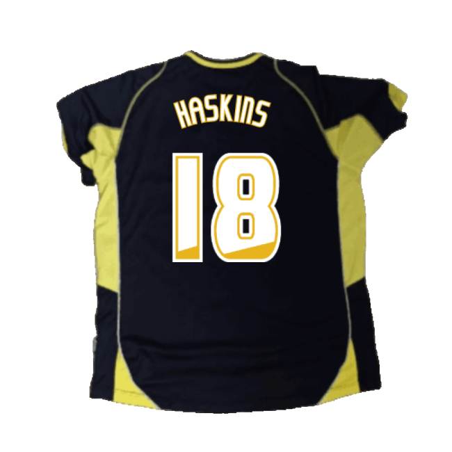 Football Away Shirt Excellent M Haskins #18 High Performance Die-h...