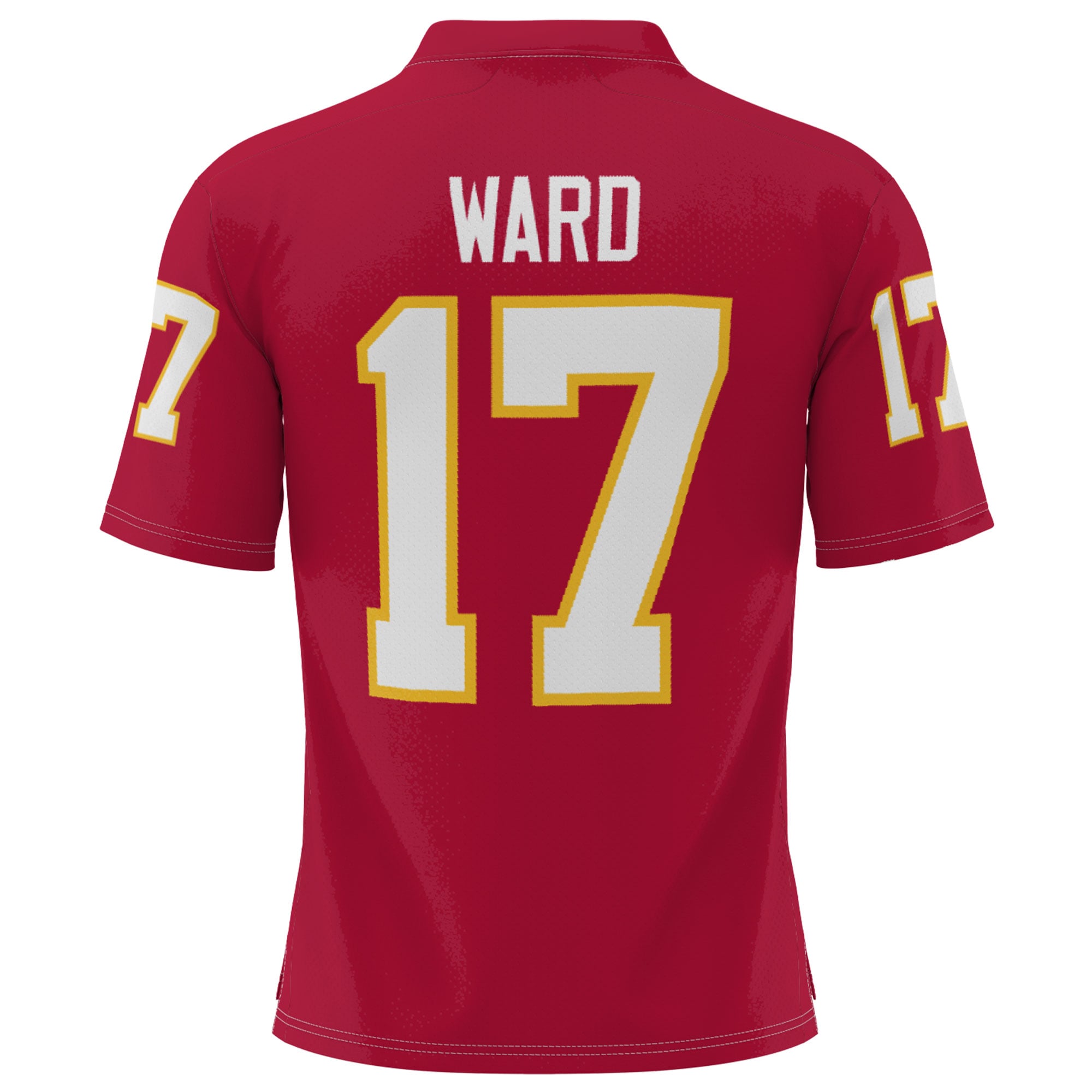 Men's Charlie Ward Garnet Florida State Seminoles Heisman Football Jersey