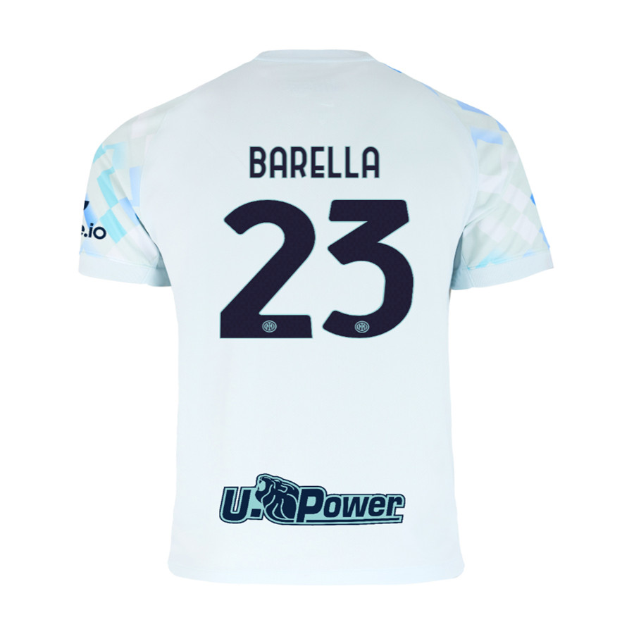 Inter Milan 23 BARELLA Away Soccer Shirt 202526 - Official Replica