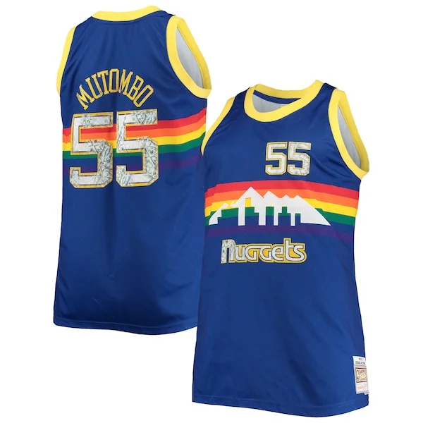 Premium-Quality Dikembe Mutombo DEN Swingman Jersey - Value Pack