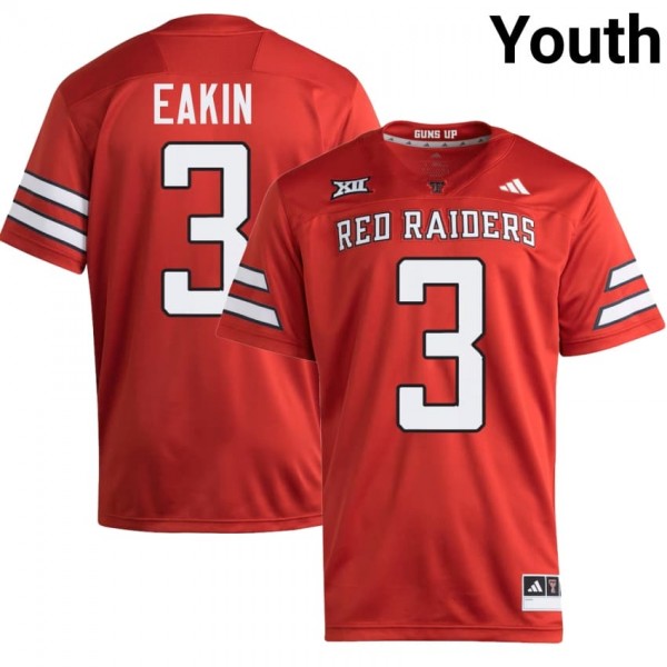 Youth NCAA Team #3 Coy Eakin Premium Jersey - Fan - Value