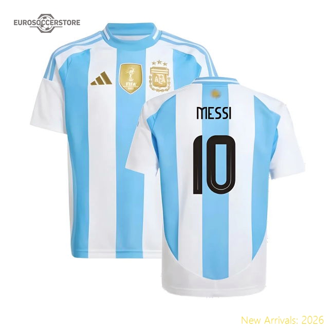 Child-friendly Football Team Kids Jersey Messi 2024-2025 Fabric