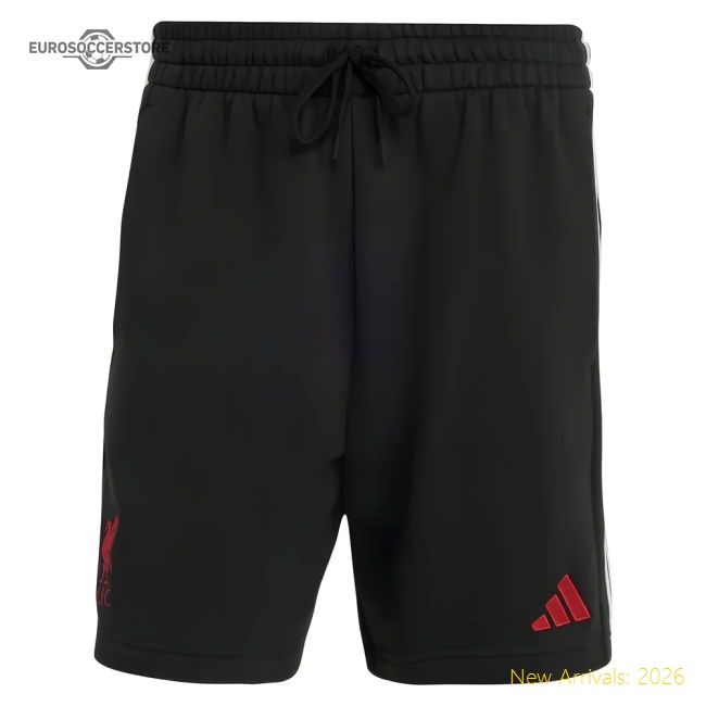 2025-2026 Liverpool Fc Dna Shorts (Black) For Premier League Fans