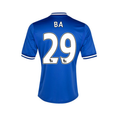 13-14 Chelsea 29 Ba Blue Home Soccer Jersey Shirt - Official Replica