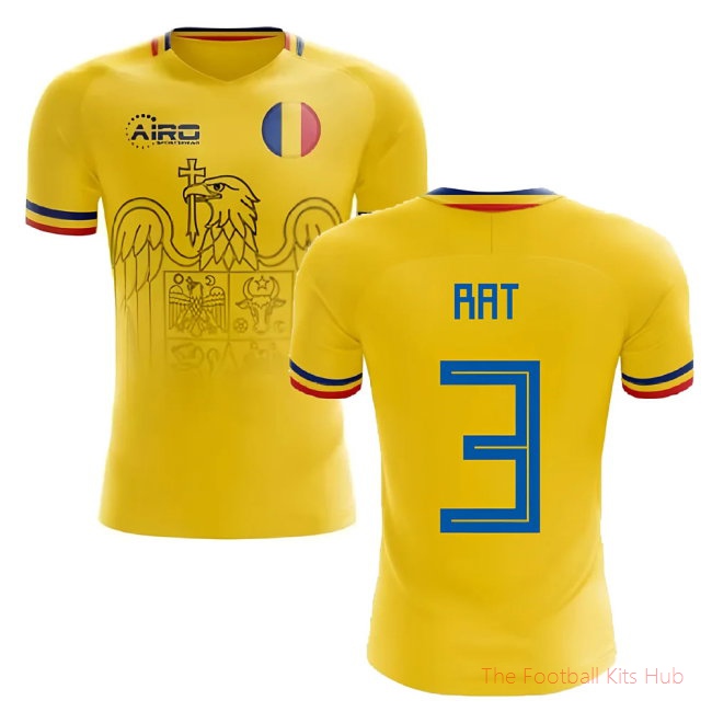 2025-2026 Romania Home Concept Football Shirt (Rat 3)