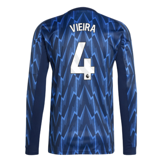 Durable Material Passionate Arsenal Vieira #4 Modern Style Jersey T...