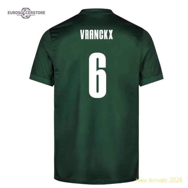 2025-2026 VFL Wolfsburg Home Shirt (Kids) (Vranckx 6)