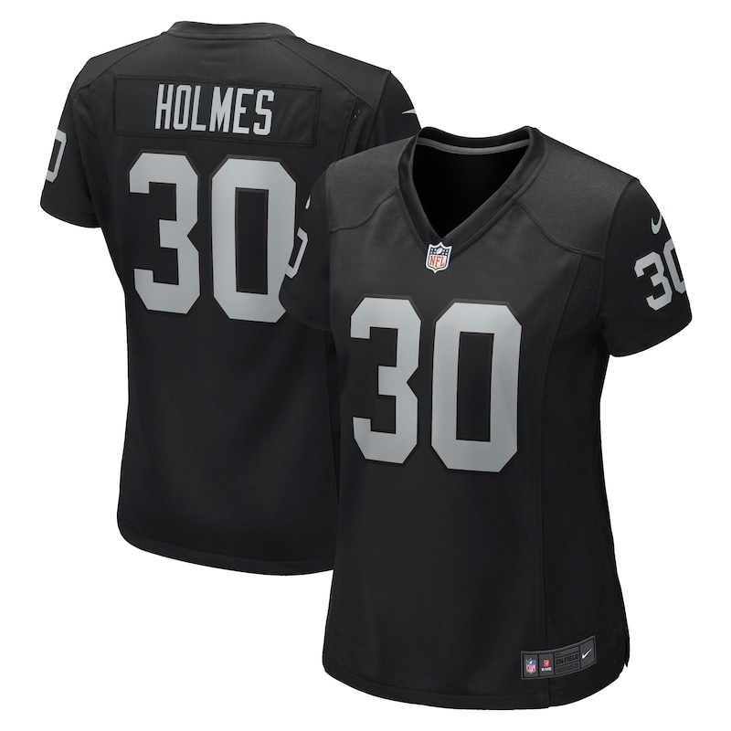 None Darnay Holmes Champion LV Raiders Great Value Jersey for NFL Fans