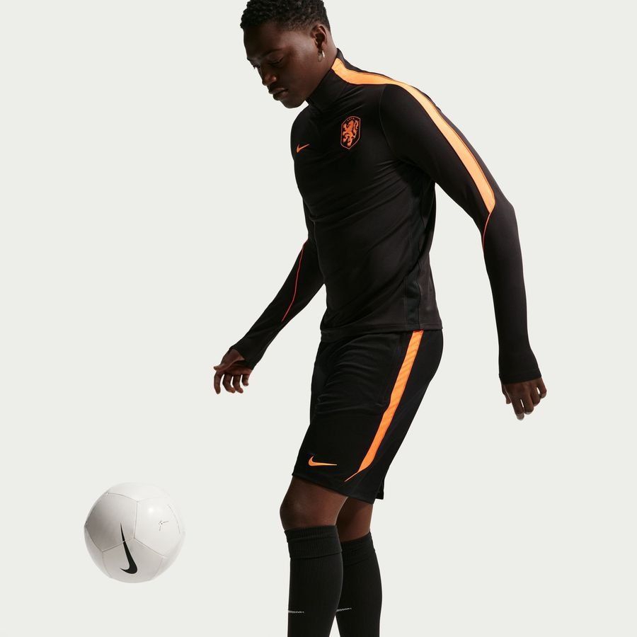 [EFKS] 2026 Holland Shorts Dri FIT Strike World Cup Black/Hyper Crimson Training
