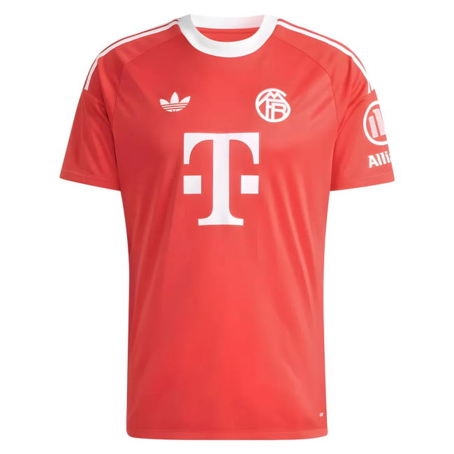 2025-2026 Bayern Munich Third Contemporary Shirt (Pure Ruby)