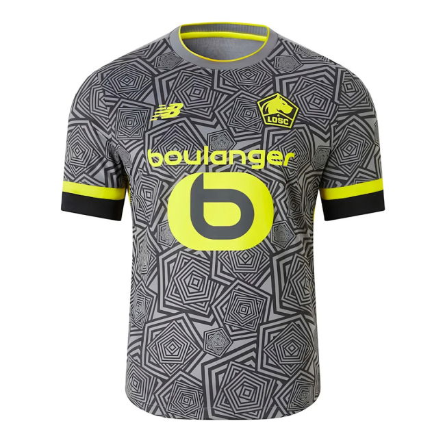 2024-2025 High Quality Lille Third - Player Version Retro - Champions