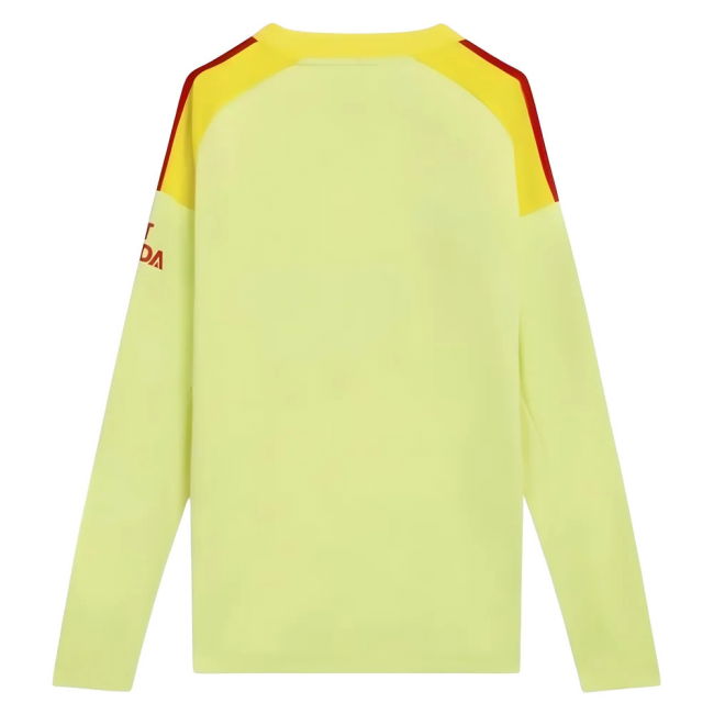 2025-2026 Arsenal Home Goalkeeper Shirt (Yellow) - Kids (Seaman 1)