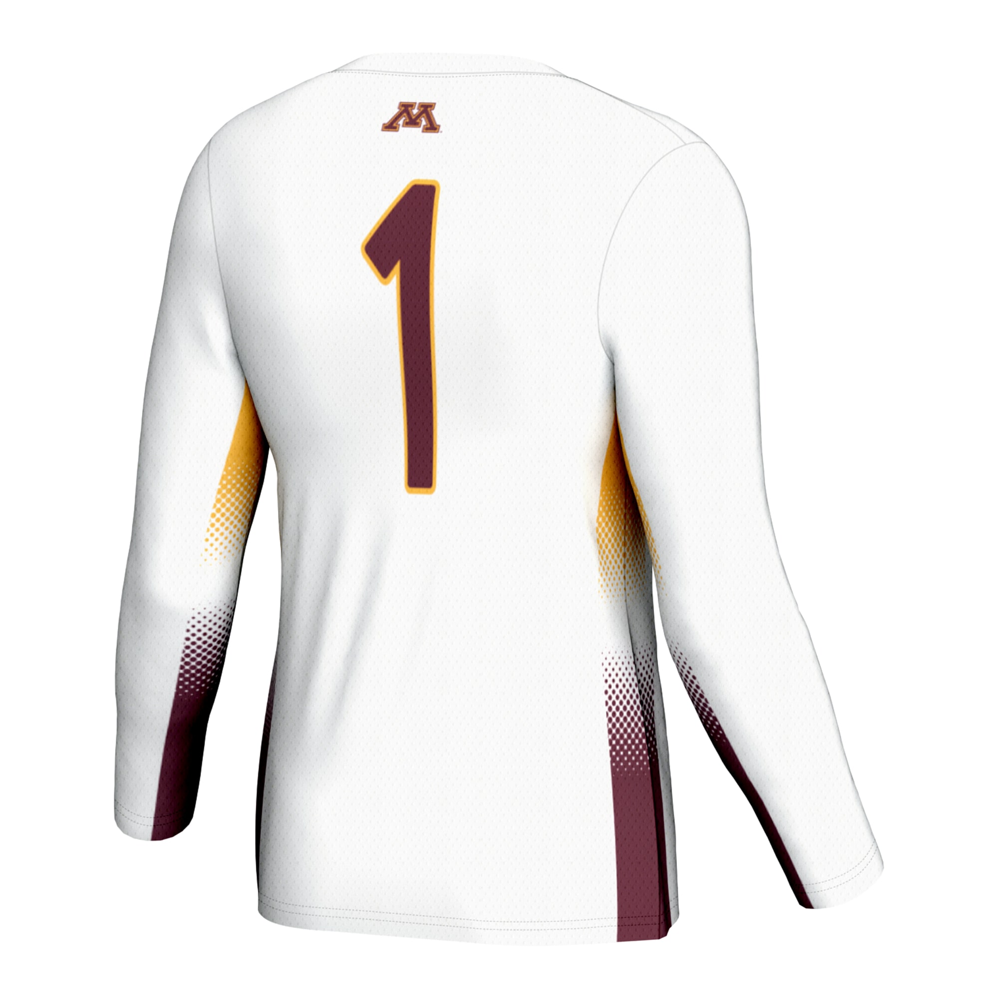 [NJP] Minnesota Golden Gophers GameDay Greats Unisex Lightweight Volleyball Jersey - White