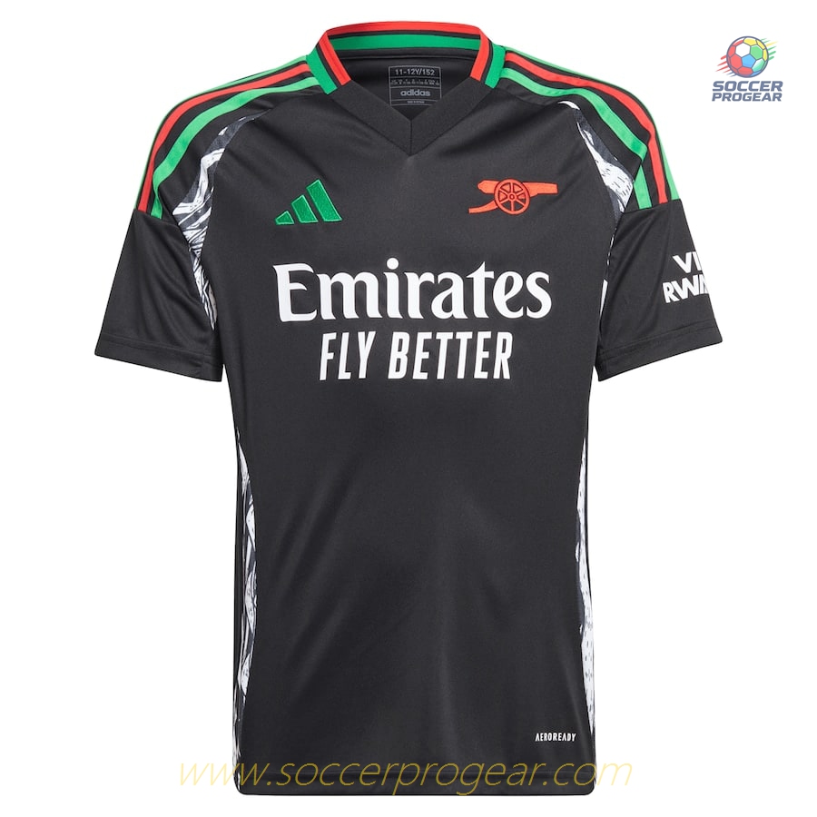 Arsenal Youth Away Football Shirt Team Jersey 2024-2025 Season