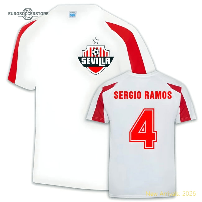 Sevilla Sports Training Jersey (Sergio Ramos 4)