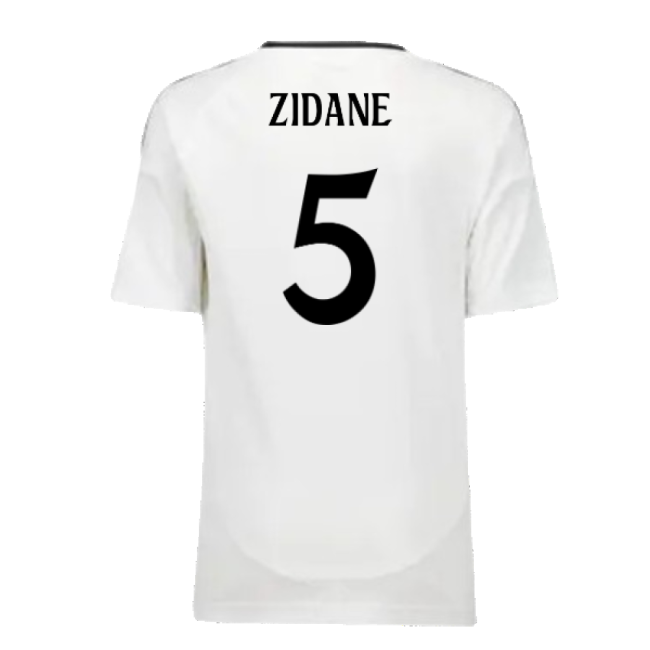 Real Madrid 2024-25 Home Fan Version For Adults (Zidane Game Day Jersey