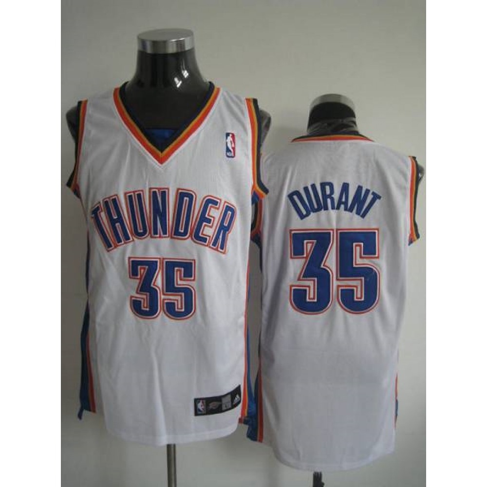 Fan Favorite Modern Men's Thunder #35 Kevin White Basketball Jersey
