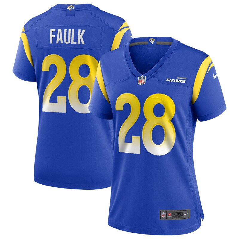 None Marshall Faulk LA Rams Retro Premium Material Jersey Football App