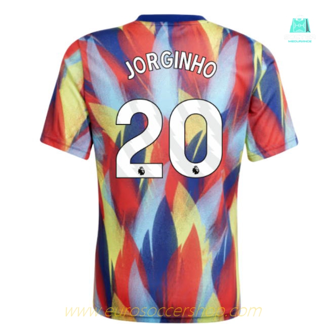 2025-2026 Arsenal Pre-Match Shirt (Victory Blue) - Kids (Jorginho 20)