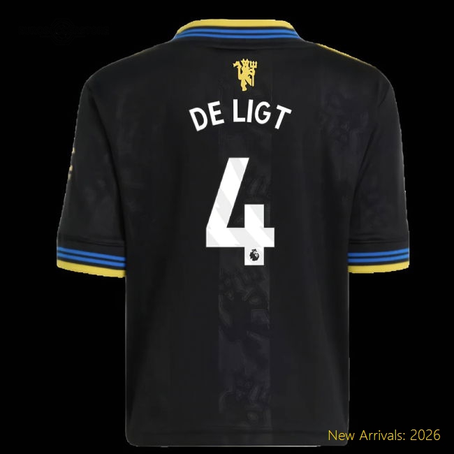 Kid-approved Mini Football Team De Ligt Jersey 2025-2026