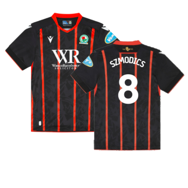 Authentic 2024-2025 Blackburn Rovers Away Shirt (szmodics 8)