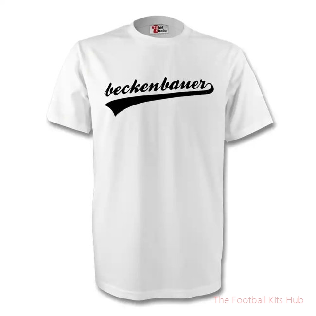 Franz Beckenbauer Germany Signature Tee (white)