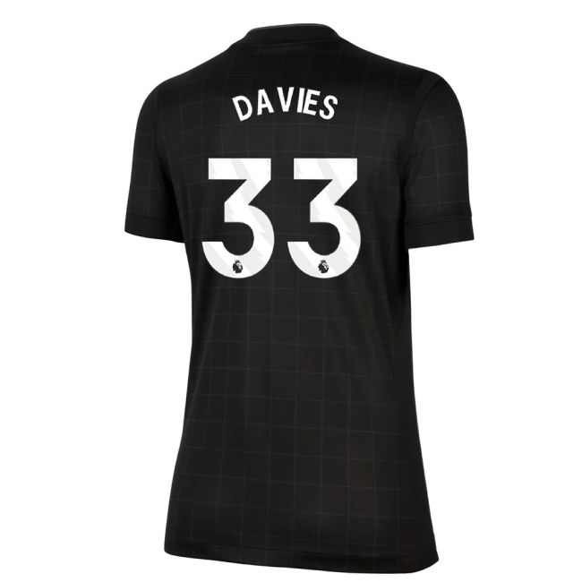 2025-2026 Tottenham Away Jersey (Womens) (Davies 33)