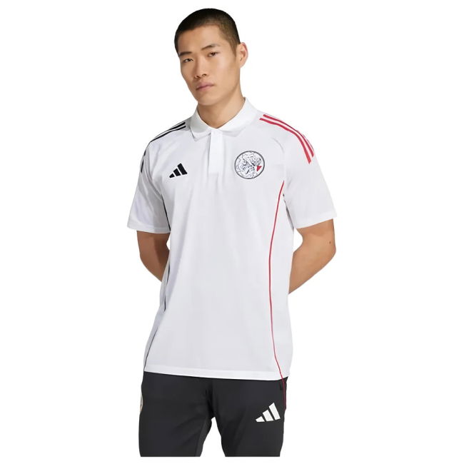 Professional 2025-2026 Ajax Shirt White With Retro Design -