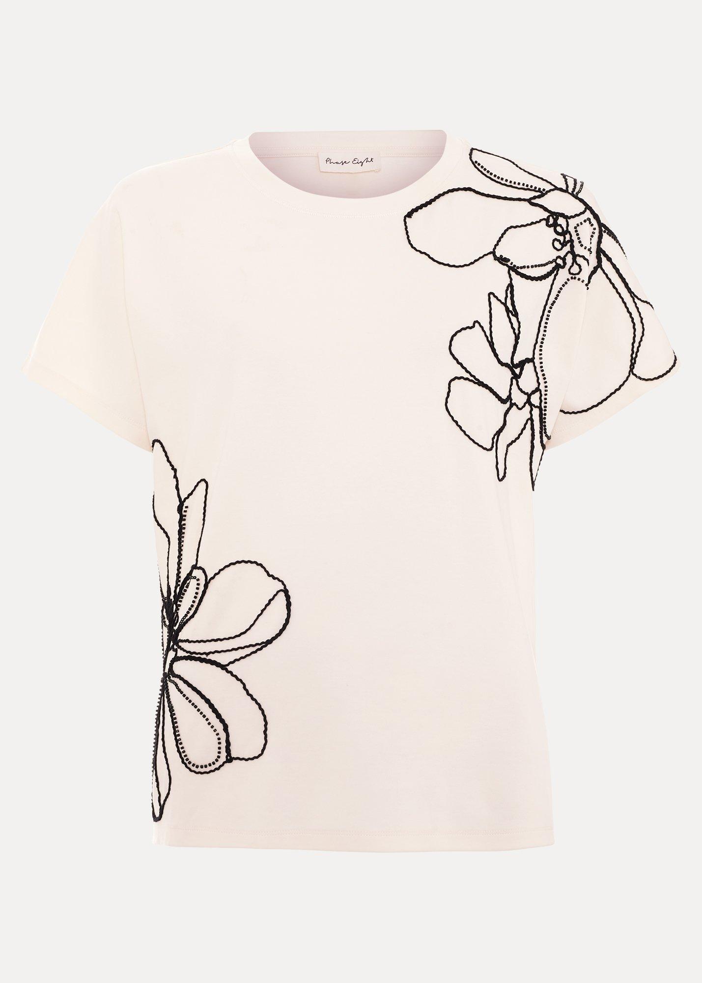 Malani Embroidered Short Sleeve T-Shirt