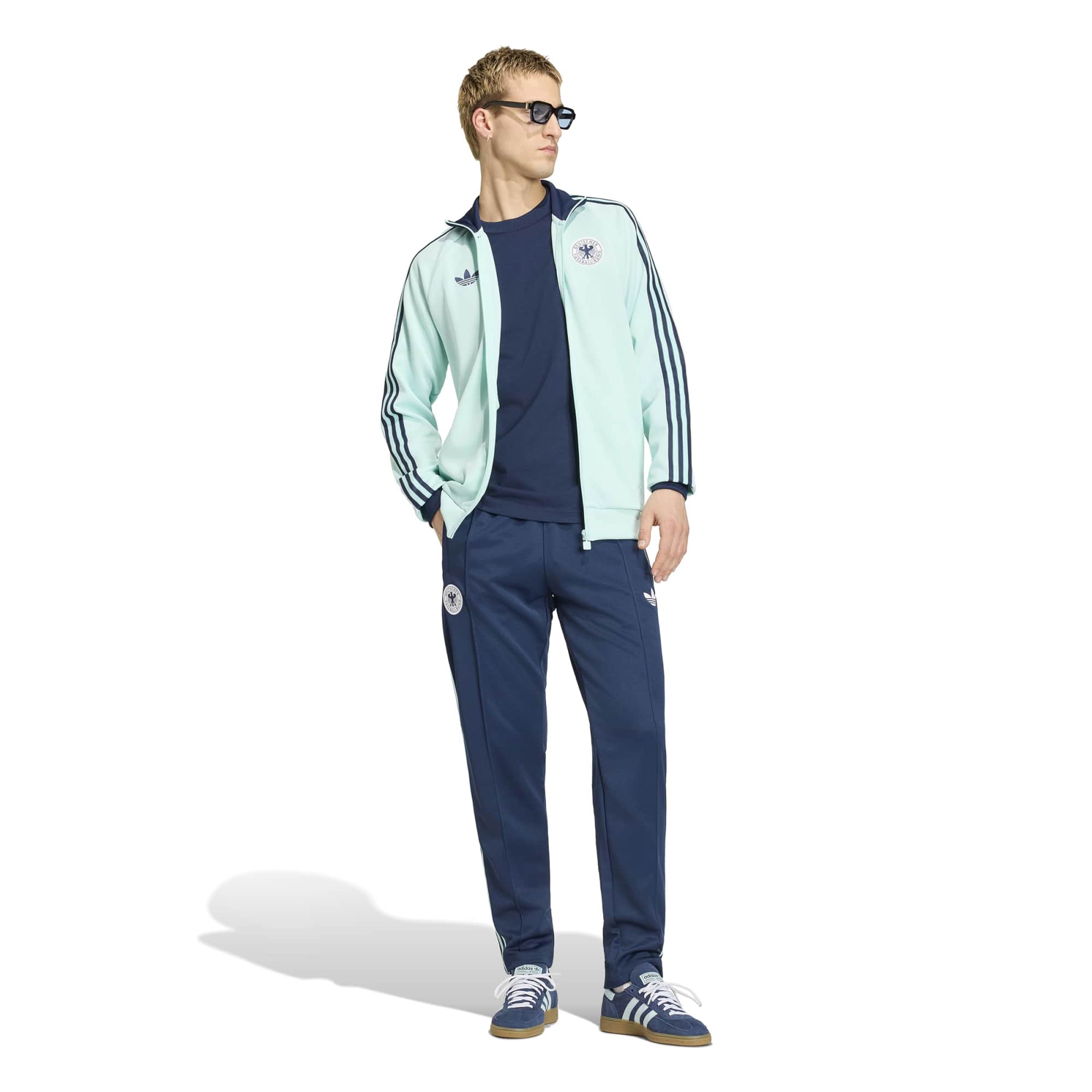 [JED] Germany National Team Originals Full-Zip Track Jacket - Turquoise