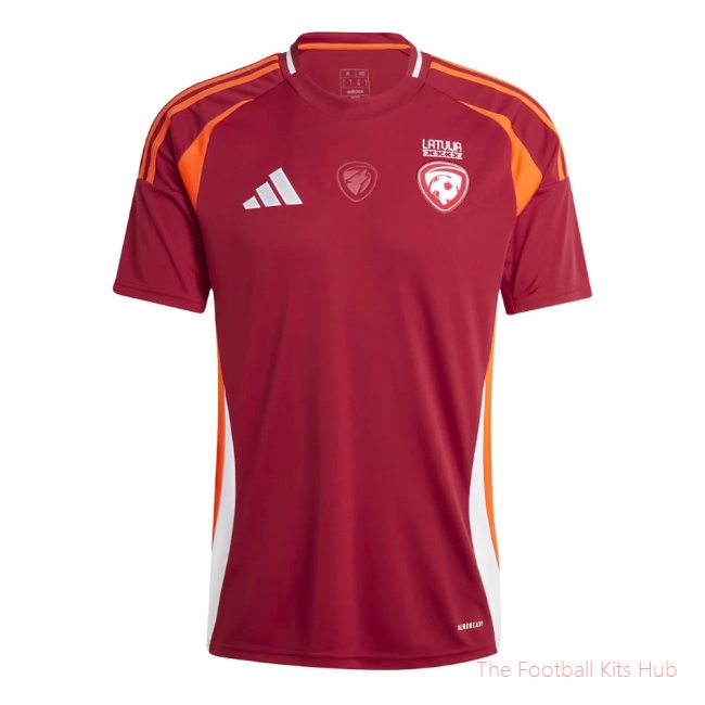 Men 2024-2025 Latvia Home Shirt