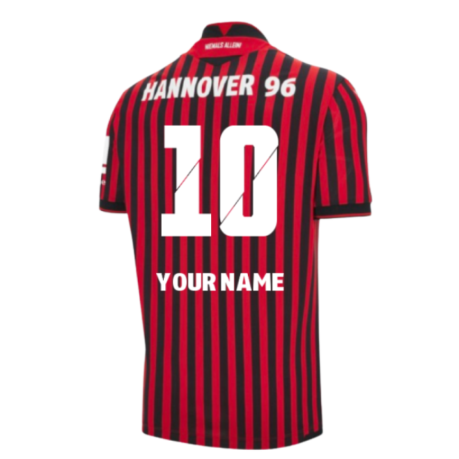Official Fan-Favorite 2025-2026 Hannover 96 Home Shirt (Your Name)