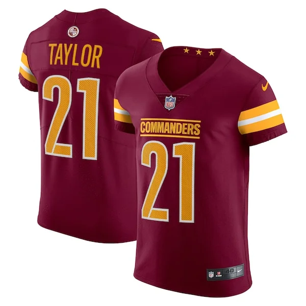 None Sean Taylor Elite Jersey - Burgundy | NFL Player Jersey