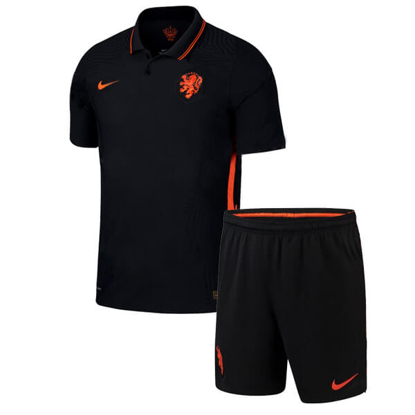 Kids Netherlands 2020 Away Soccer KitShirtShorts - Official Replica