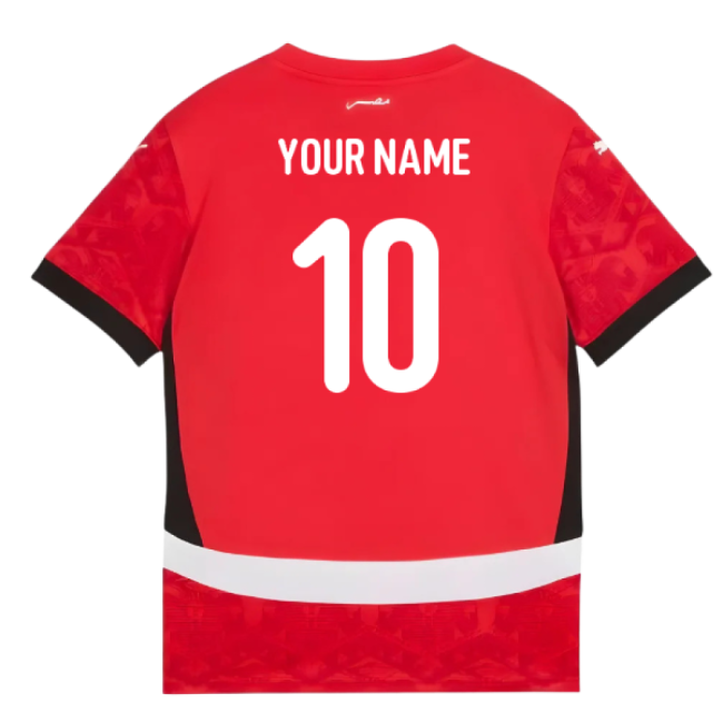 2024-2025 Egypt National Team Home Jersey (kids) (your Name)