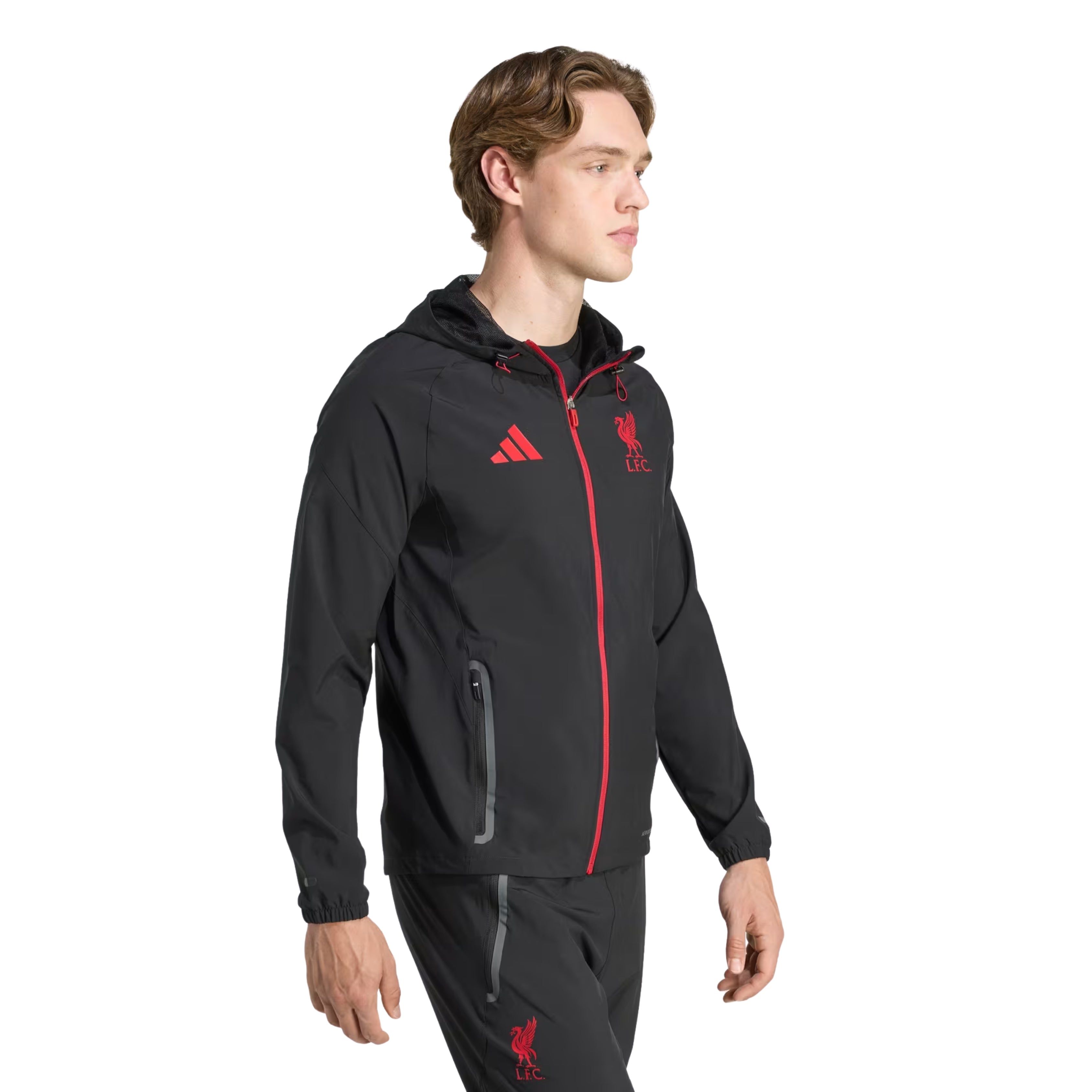 Liverpool Tech Travel 2025-2026 UCL Home Jersey – Authentic Shirt