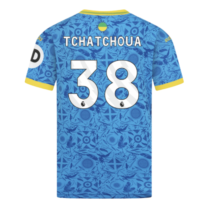 2025-2026 Wolves Third Jersey (Kids) (Tchatchoua 38)