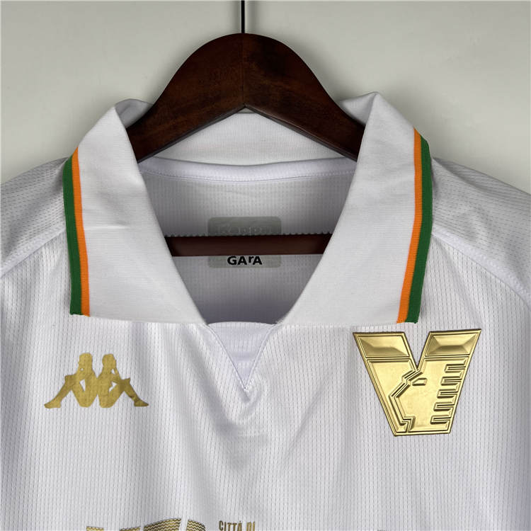 Elite Series Venezia FC 2324 Away White Soccer Jersey Football Shirt