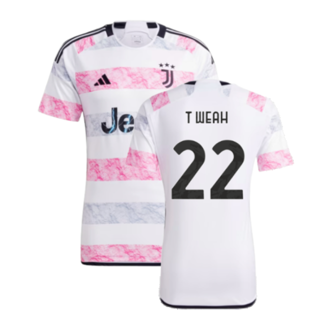 Replica Juve Juventus Away Shirt T Weah #22 Authentic Design 2025-...