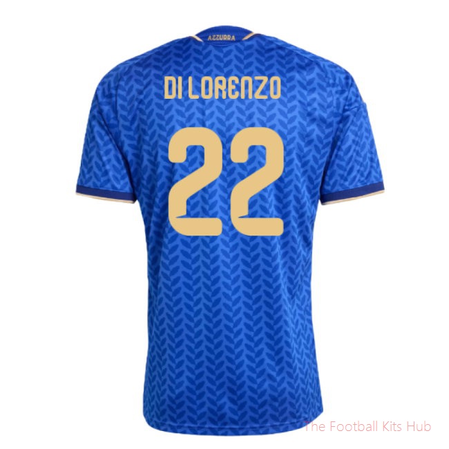 2026-2027 Italy Home Shirt (Di Lorenzo 22)