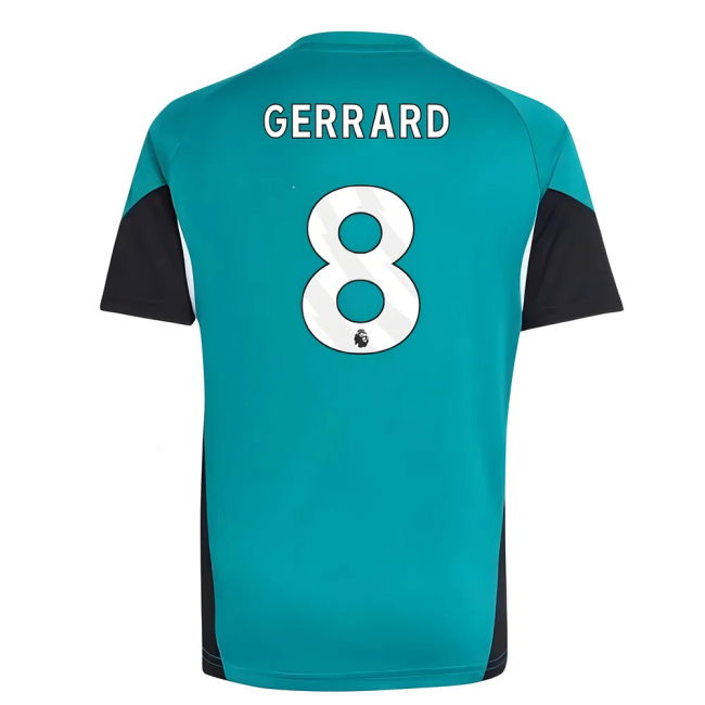 2025-20 Liverpool Training Soccer Jersey Gerrard (8) L S Kids