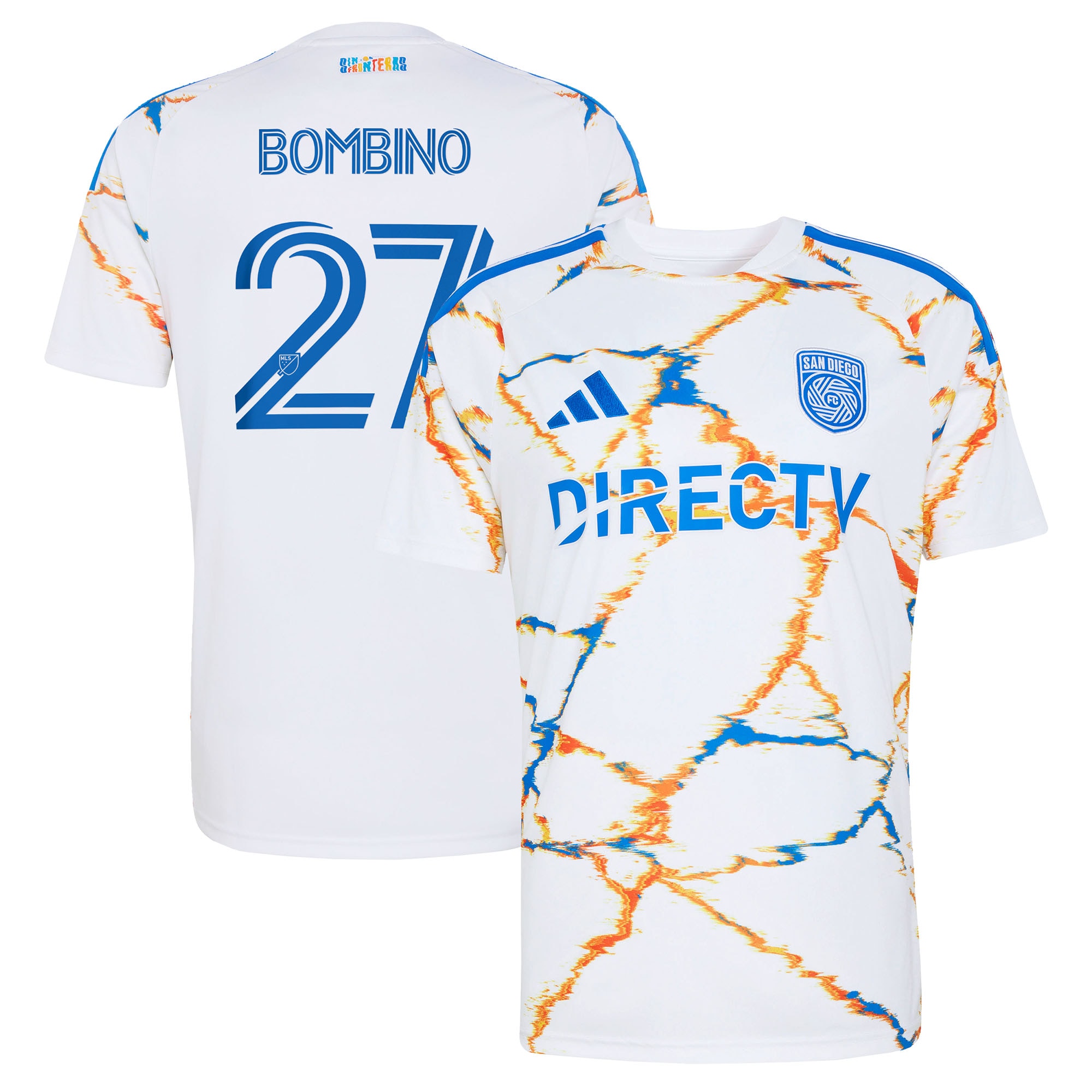[LK] Luca Bombino San Diego FC 2026 Unprecedented Unity Kit Replica Jersey - White